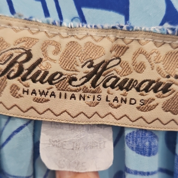 Blue Floral Kids Dress - Picture 2 of 5